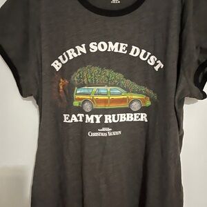 Christmas Vacation Graphic Tee - Gray